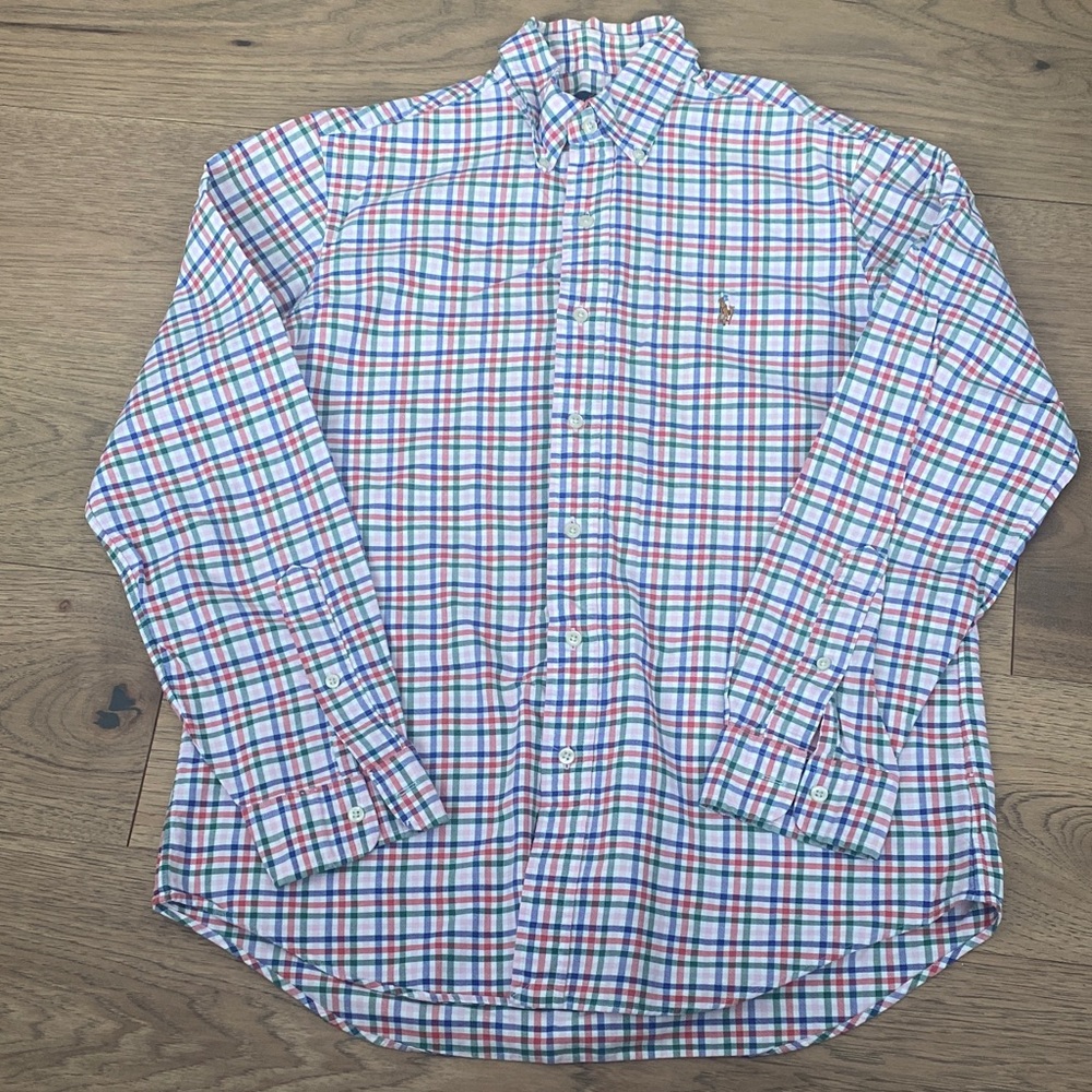 Polo Ralph Lauren Men's Colorful Checkered Shirt